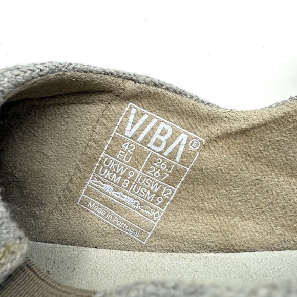 Vibae | Zuma Linen Slip On Sand Dollar Size Womens US 12 / Mens US 9 - Picture 11 of 11